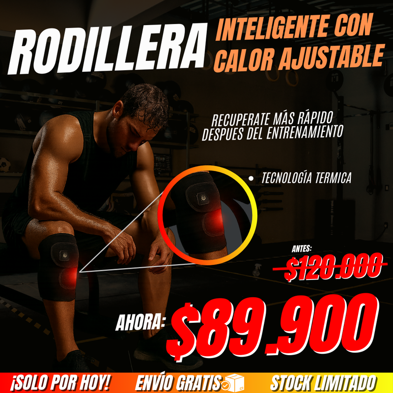 Rodillera con calefacción  inteligente + Envio Gratis 🎁