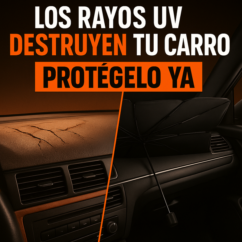 Sombrilla Plegable Para Auto + Envio Gratis 🎁