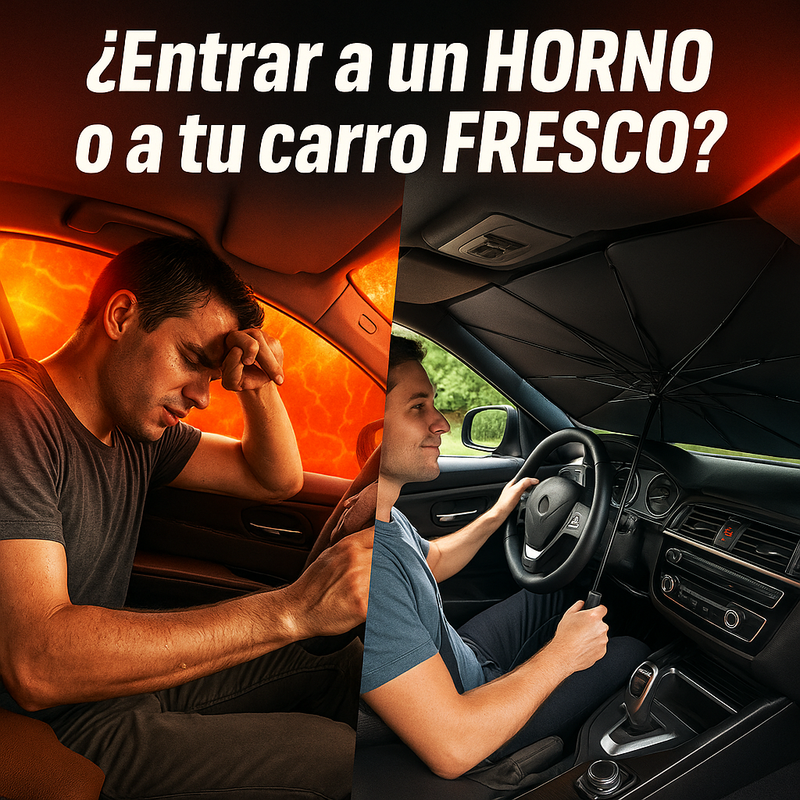 Sombrilla Plegable Para Auto + Envio Gratis 🎁