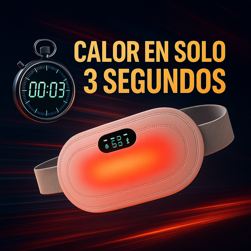 Cinturón Térmico Para Dolores Menstruales