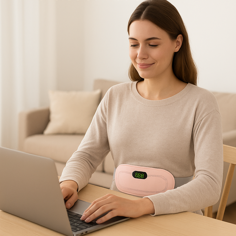 Cinturón Térmico Para Dolores Menstruales